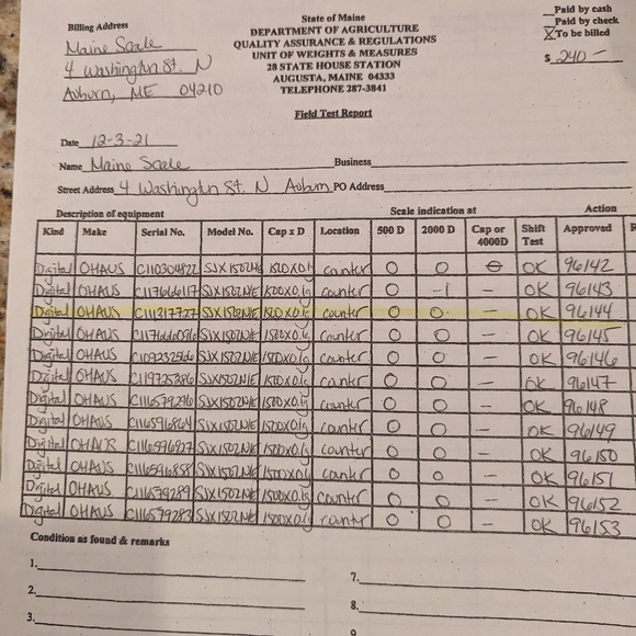 Digital scale - Picture 3 of 5